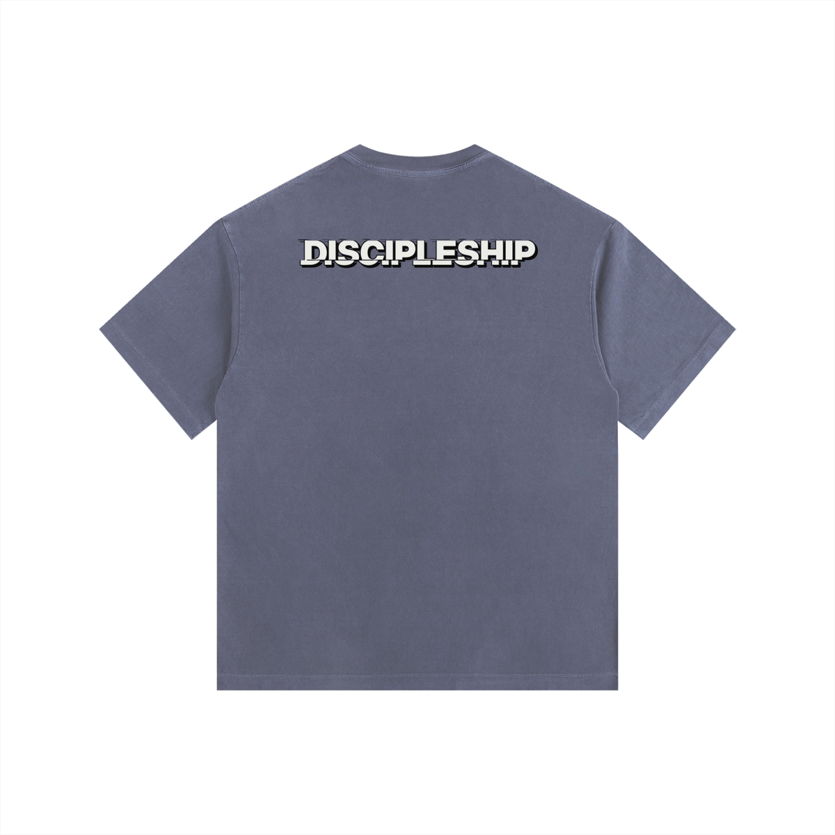 Discipleship Essential  Vintage Washed Oversized Cotton T-Shirt