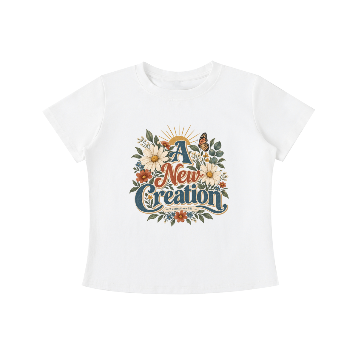 A New Creation Vintage Wash Slim Fit T-shirt