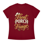 Front Porch Fringe Women's Slim Fit Crewneck T-Shirt