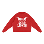 Friday Night Lights Essential Fleece Mock-Neck Crew Sweatshirt