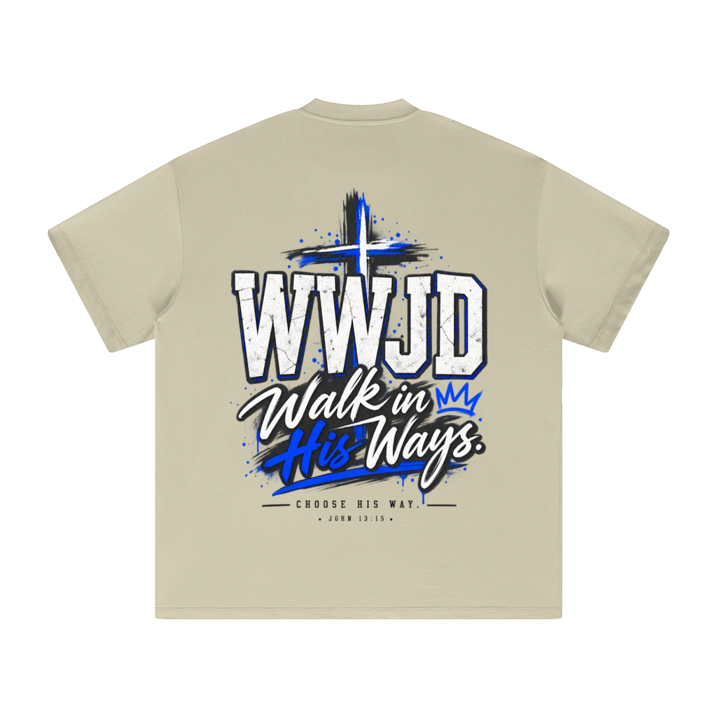 WWJD Heavyweight Earth Tone T-Shirt