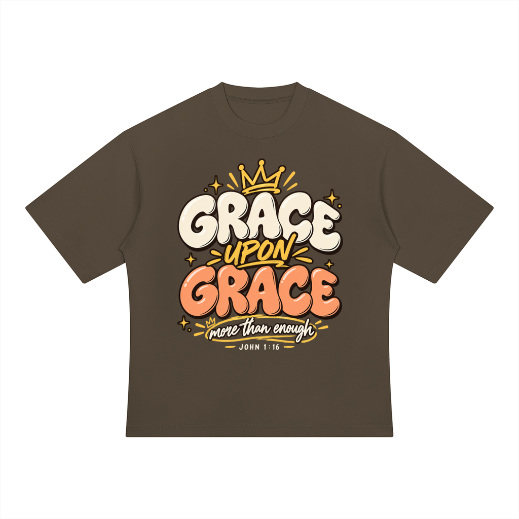 Grace Upon Grace Heavyweight Oversized T-Shirt