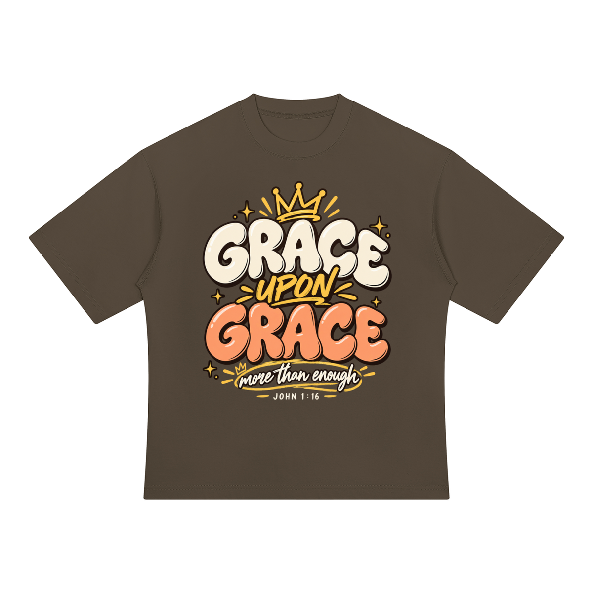 Grace Upon Grace Heavyweight Oversized T-Shirt