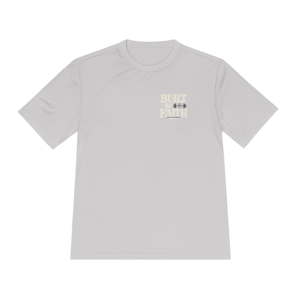 Built by Faith Workout Tee