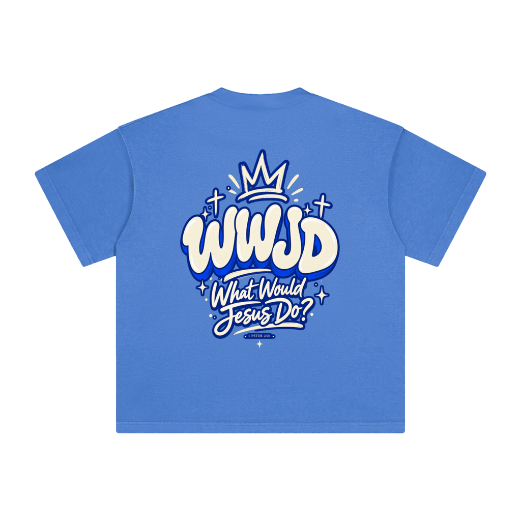 WWJD Heavyweight Vintage Washed T-Shirt