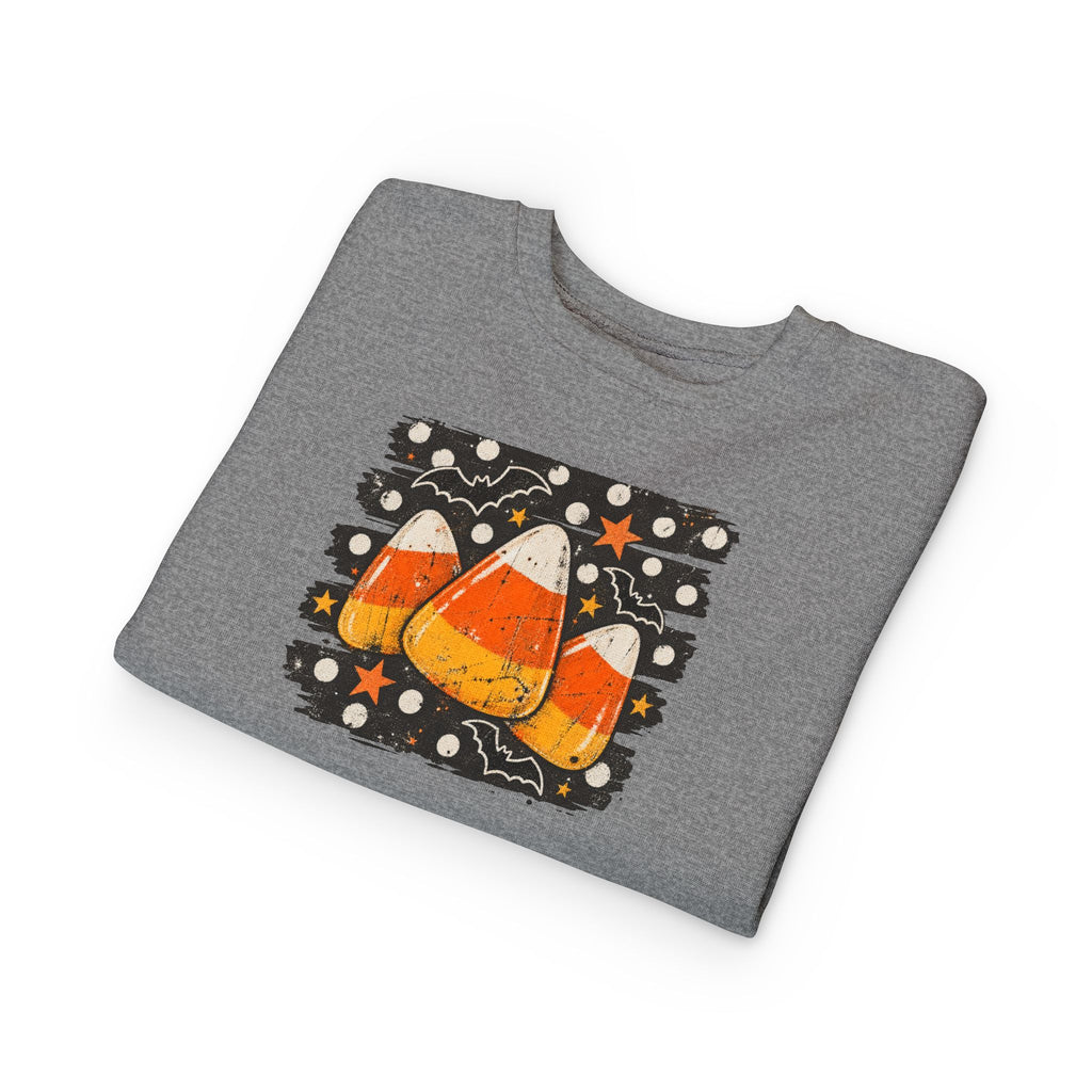 Cute Candy Corn Halloween Graphic Pullover for Kids Toddler Sweatshirt