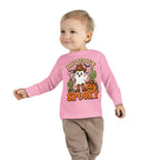 Boot Scootin Spooky Toddler Long Sleeve Tee