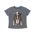 Cowgirl Vintage Wash Slim Fit T-shirt