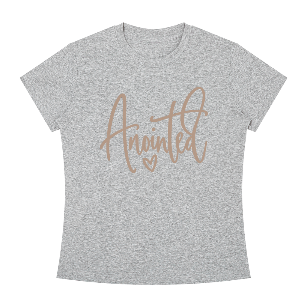 Anointed Women's Slim Fit Crewneck T-Shirt