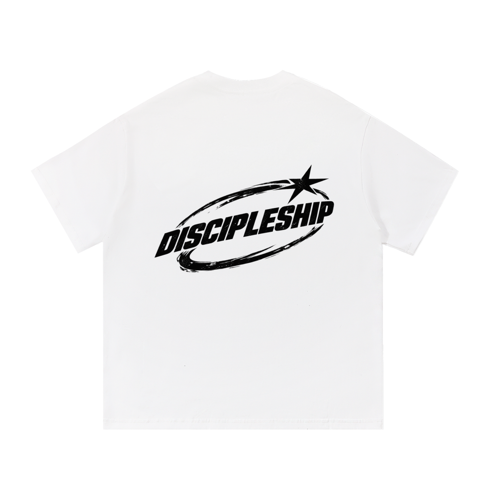 Discipleship Orbit Tee Essential Cotton T-Shirt