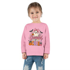 Toddler Long Sleeve Tee — 'Creepin' Cute' Halloween Ghost Shirt for Babies & Toddlers