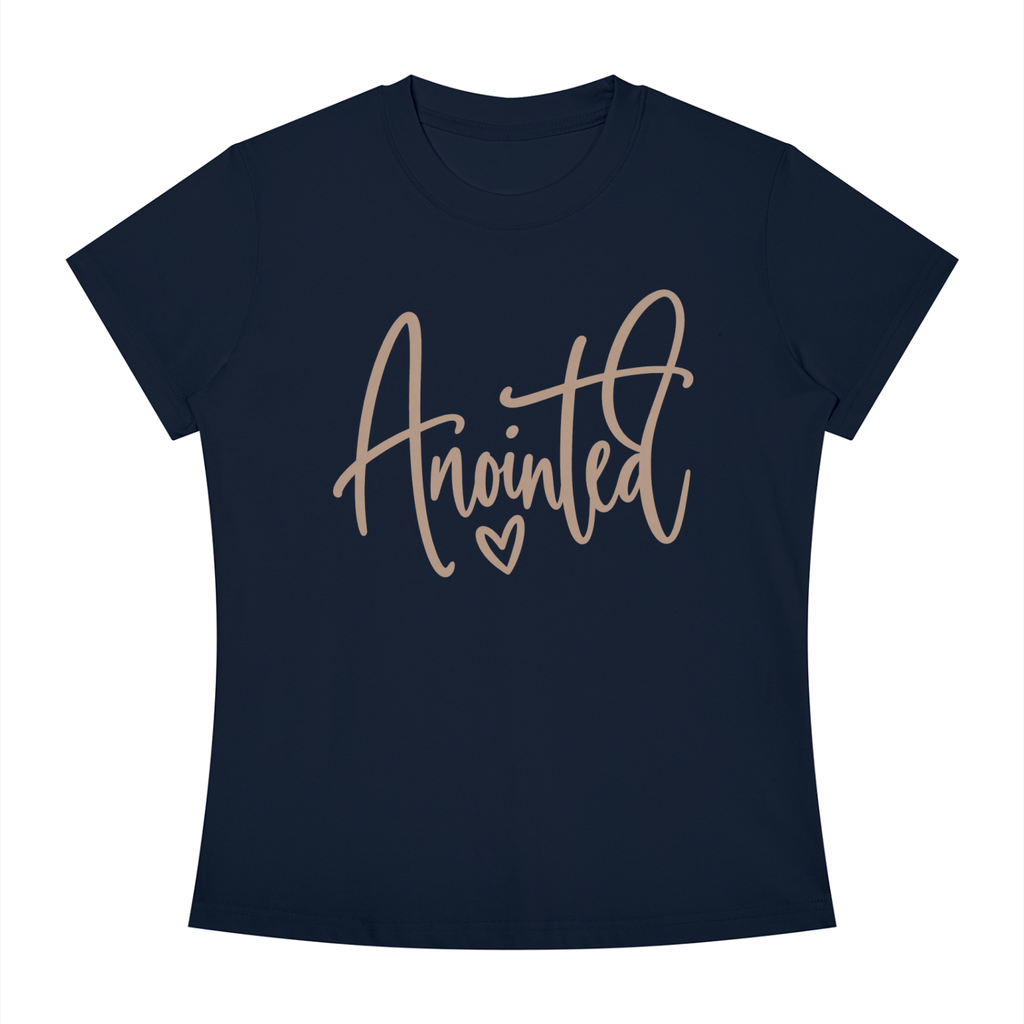 Anointed Women's Slim Fit Crewneck T-Shirt