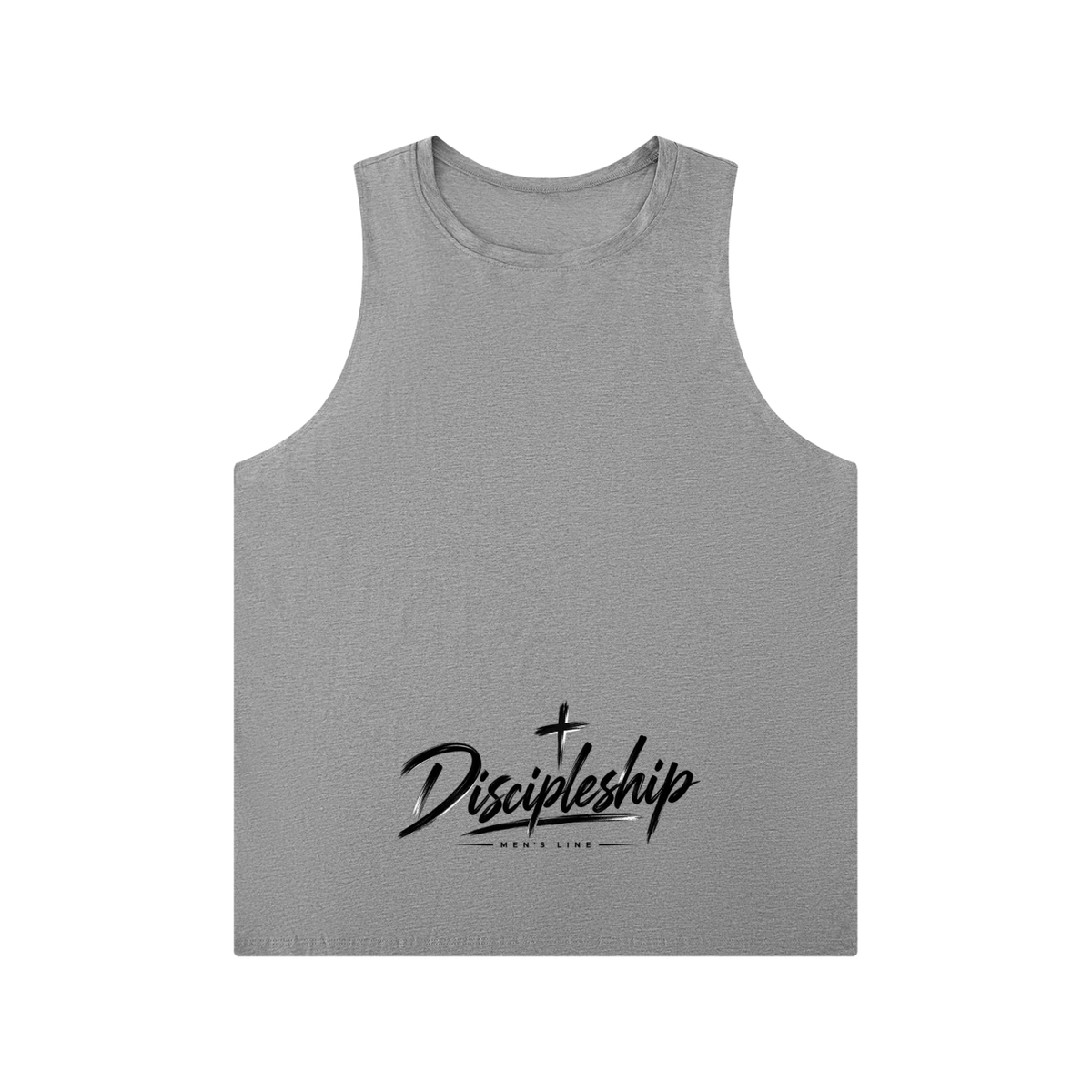 Discipleship Men’s Line Crewneck Tank Top