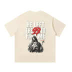 He Left the 99 Oversized T-Shirt