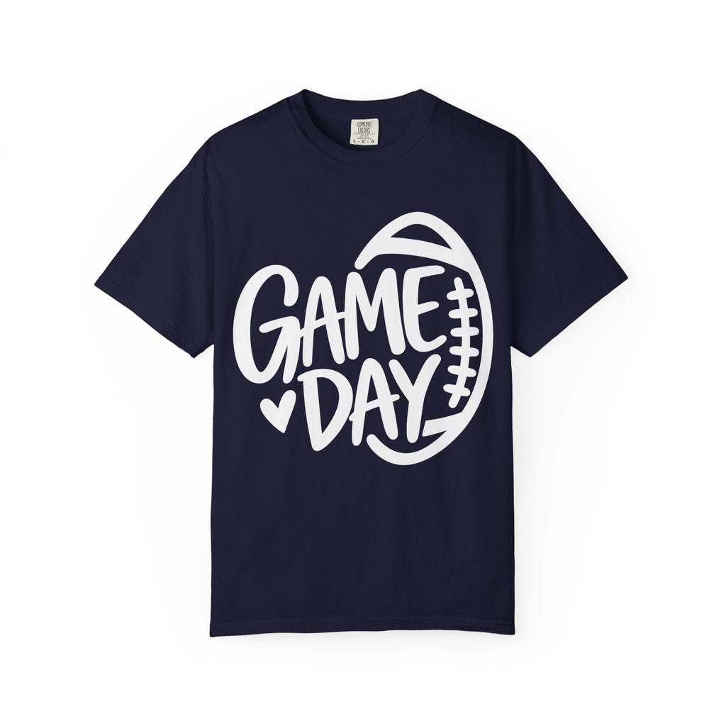Women's Cutesy Game Day Football T-Shirt