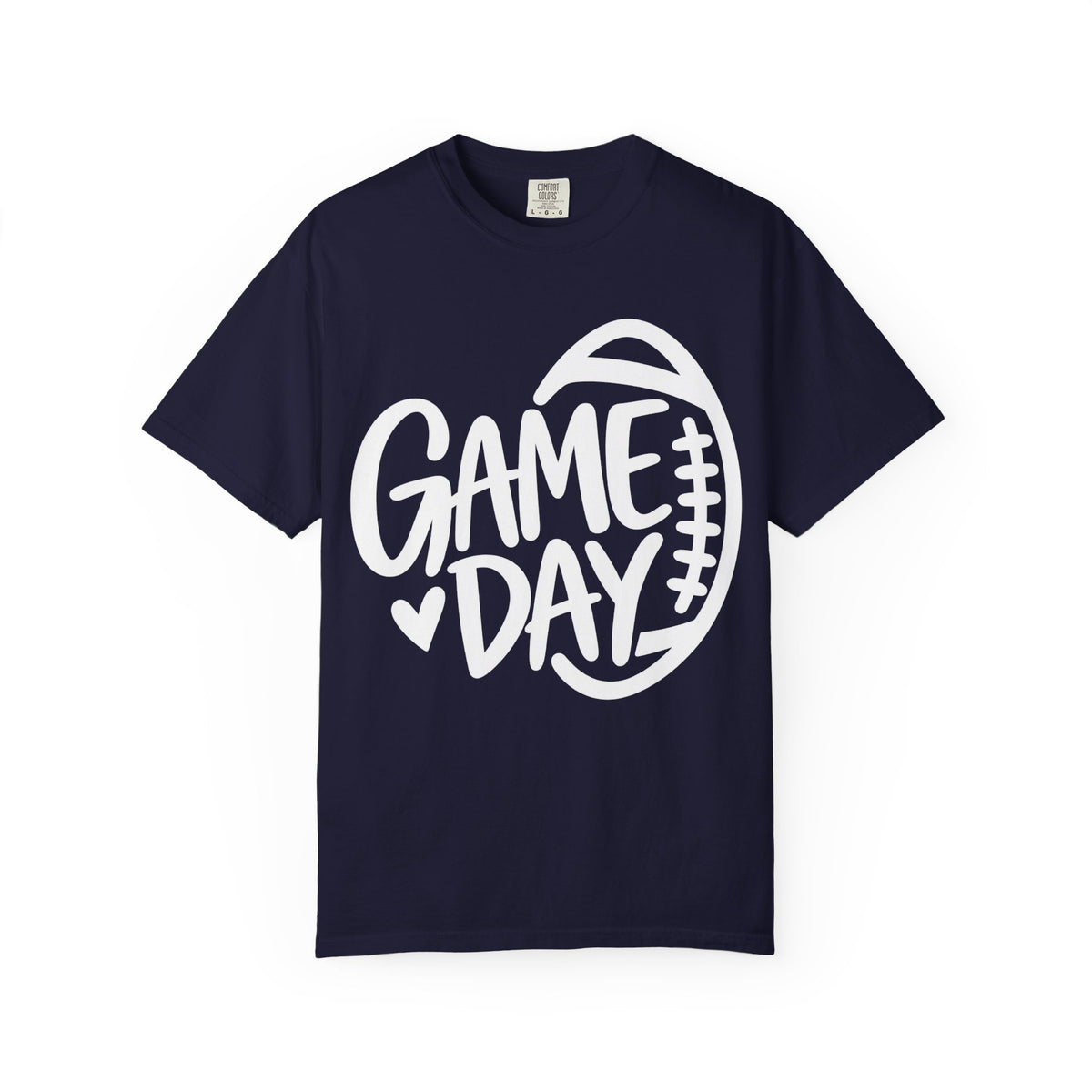 Women's Cutesy Game Day Football T-Shirt