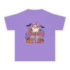 Youth Tee — "Creepin' It Cute" Halloween Ghost Graphic