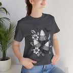 Candy Corn Floral Tee — Halloween Candy Corn Shirt