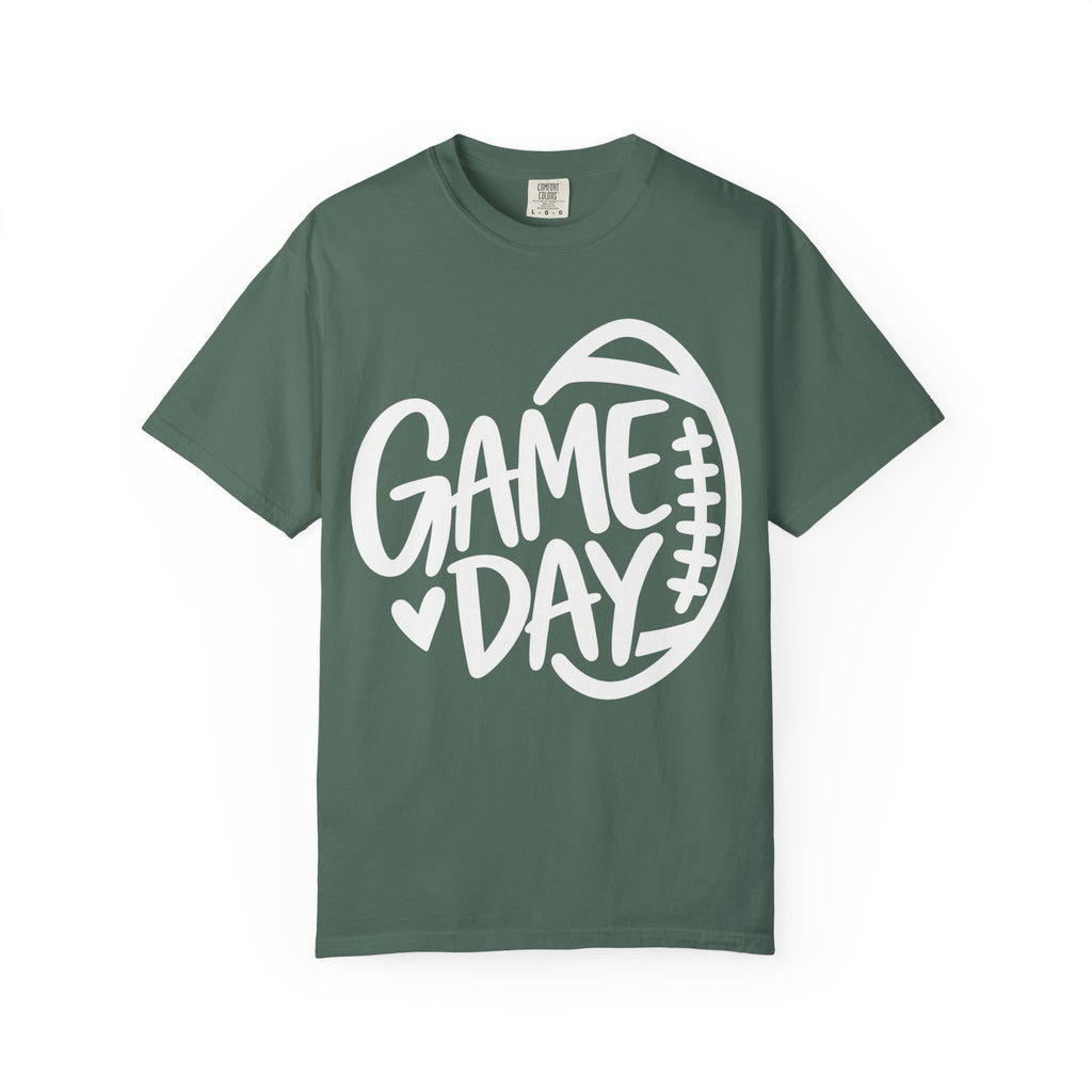 Women's Cutesy Game Day Football T-Shirt
