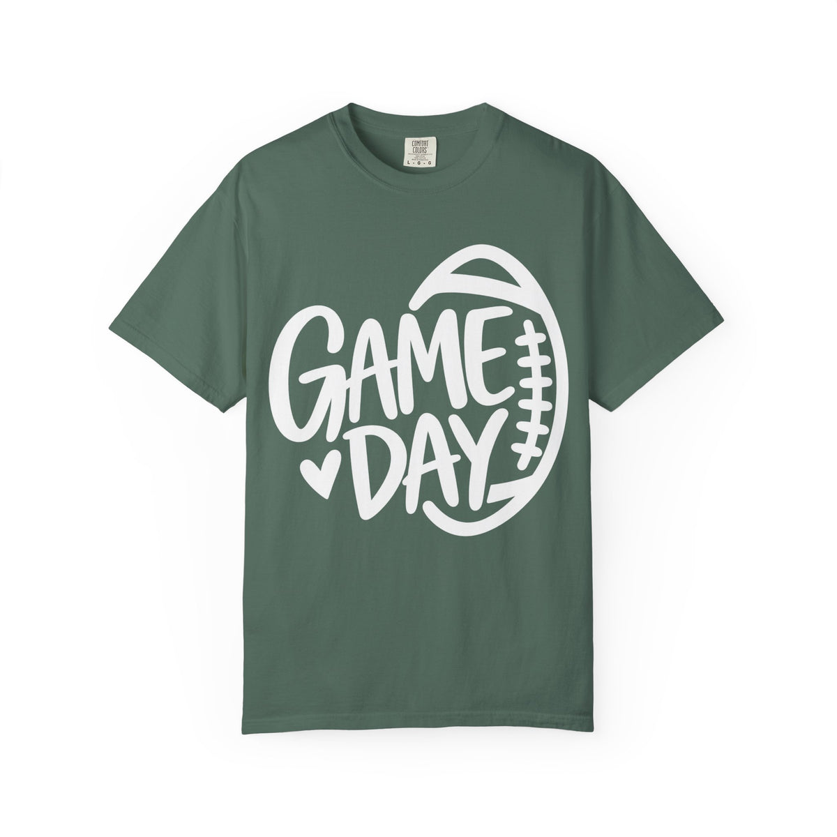 Women's Cutesy Game Day Football T-Shirt