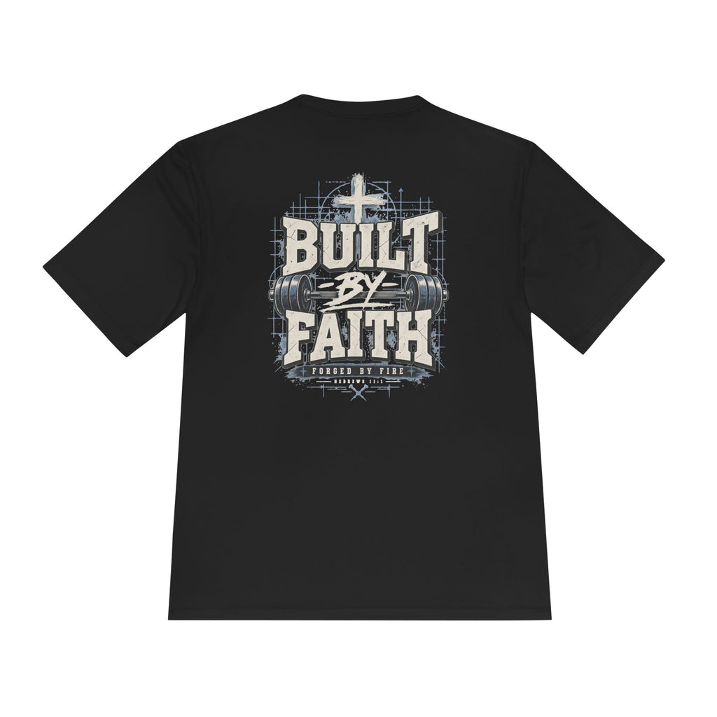 Built by Faith Workout Tee