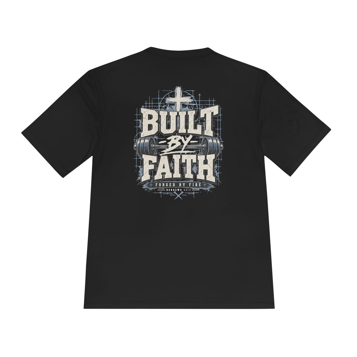 Built by Faith Workout Tee