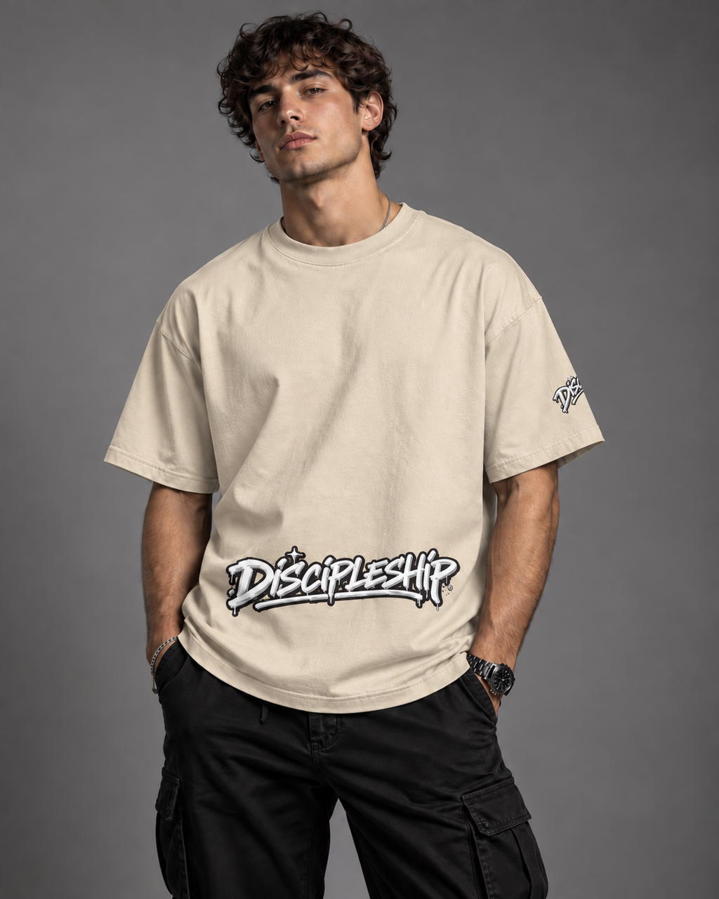Discipleship Signature Tee Heavyweight Earth Tone T-Shirt