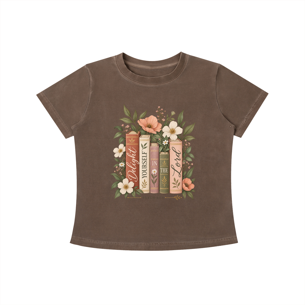 Delight Yourself in the Lord Vintage Wash Slim Fit T-shirt