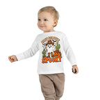 Boot Scootin Spooky Toddler Long Sleeve Tee