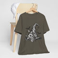 Witch Hat Floral Tee — Gothic Halloween Witchy T-Shirt