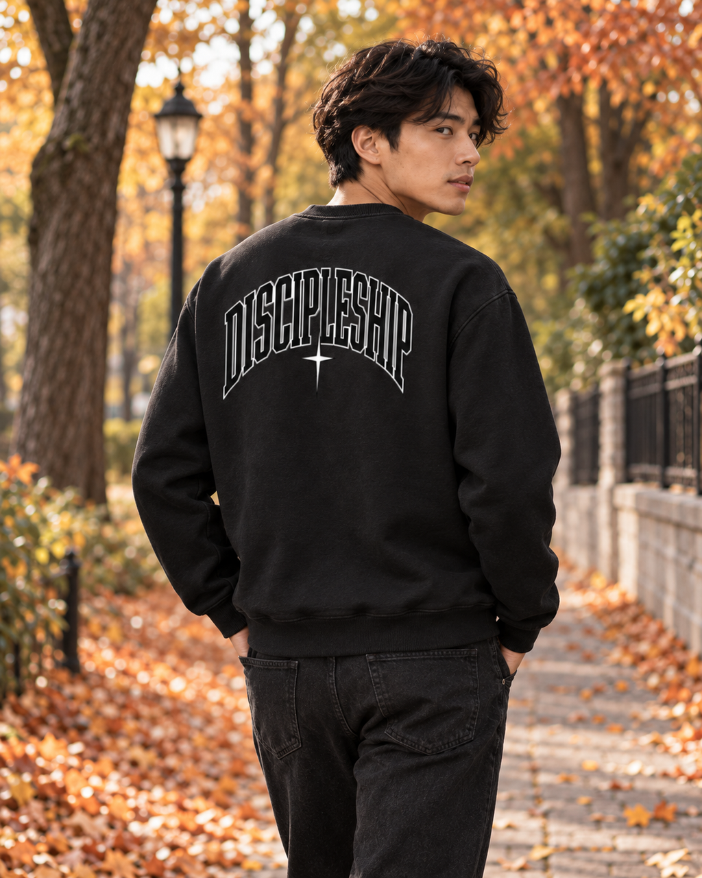 Discipleship Arch Vintage Wash Crewneck Sweatshirt