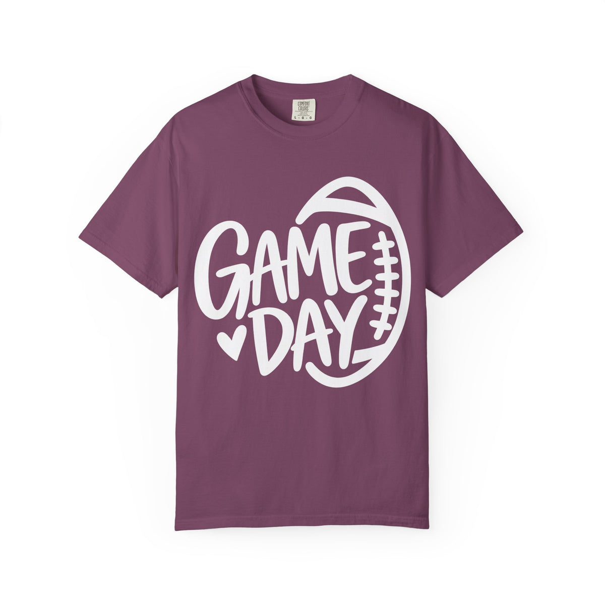 Women's Cutesy Game Day Football T-Shirt