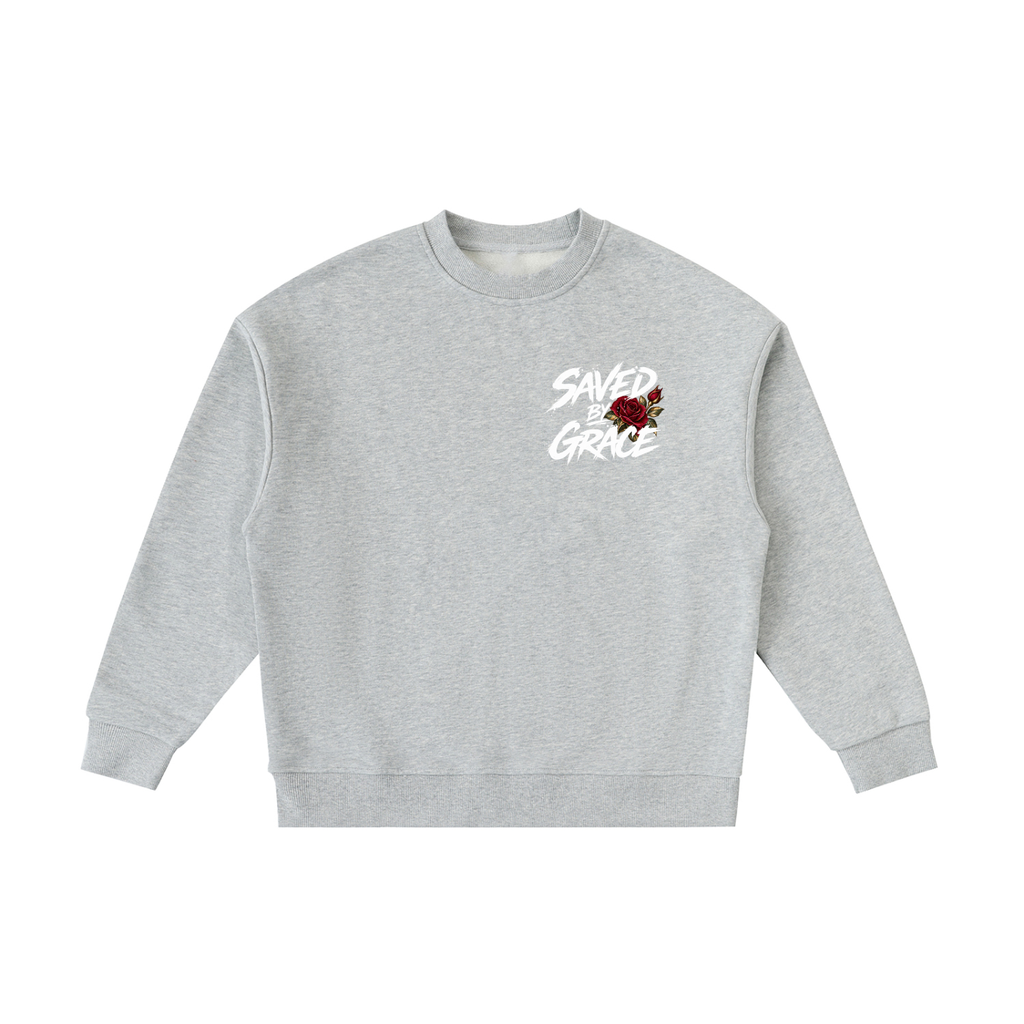 Saved by Grace Essential Fleece Kids' Crewneck Sweatshirt
