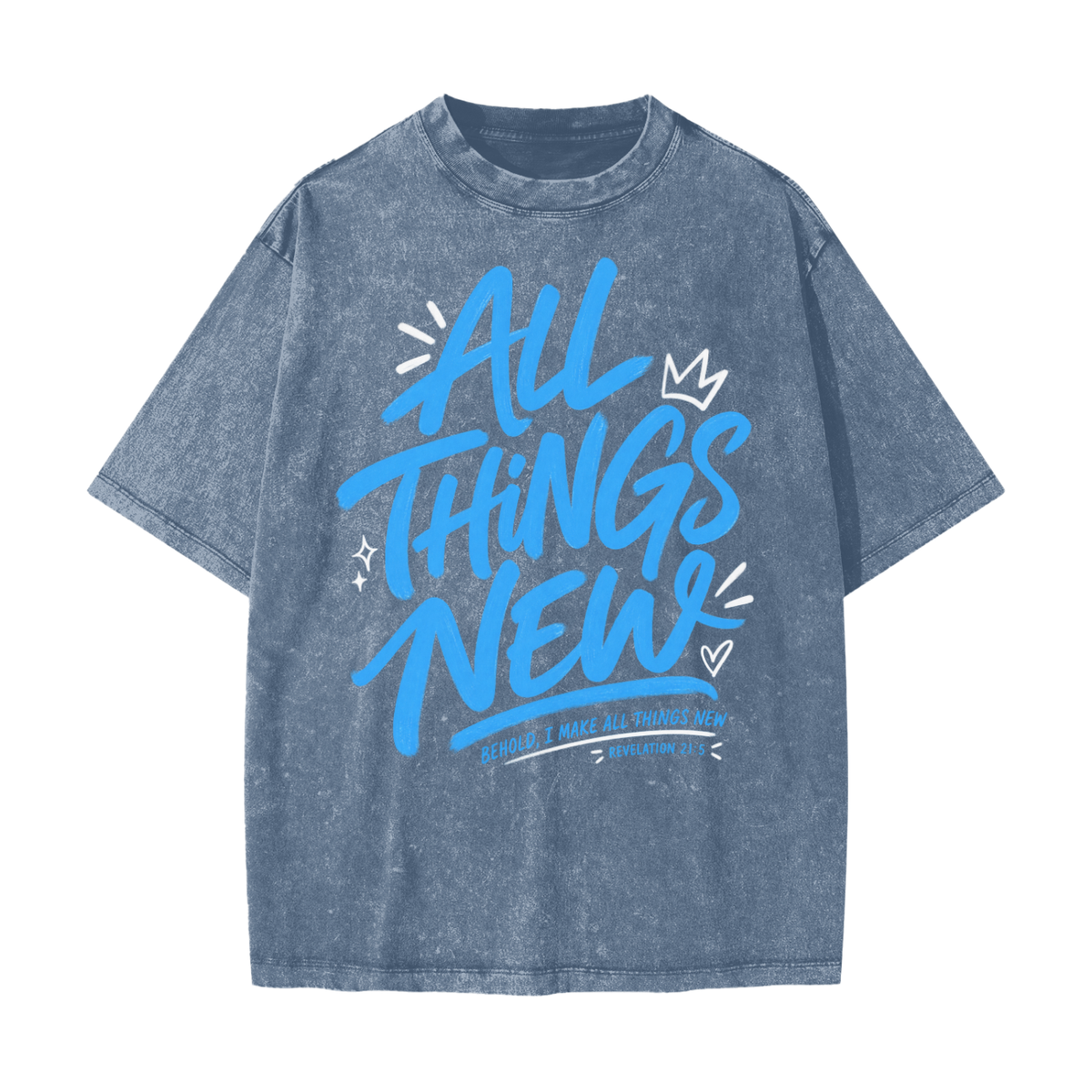 All Things New Heavyweight Snow Washed T-Shirt