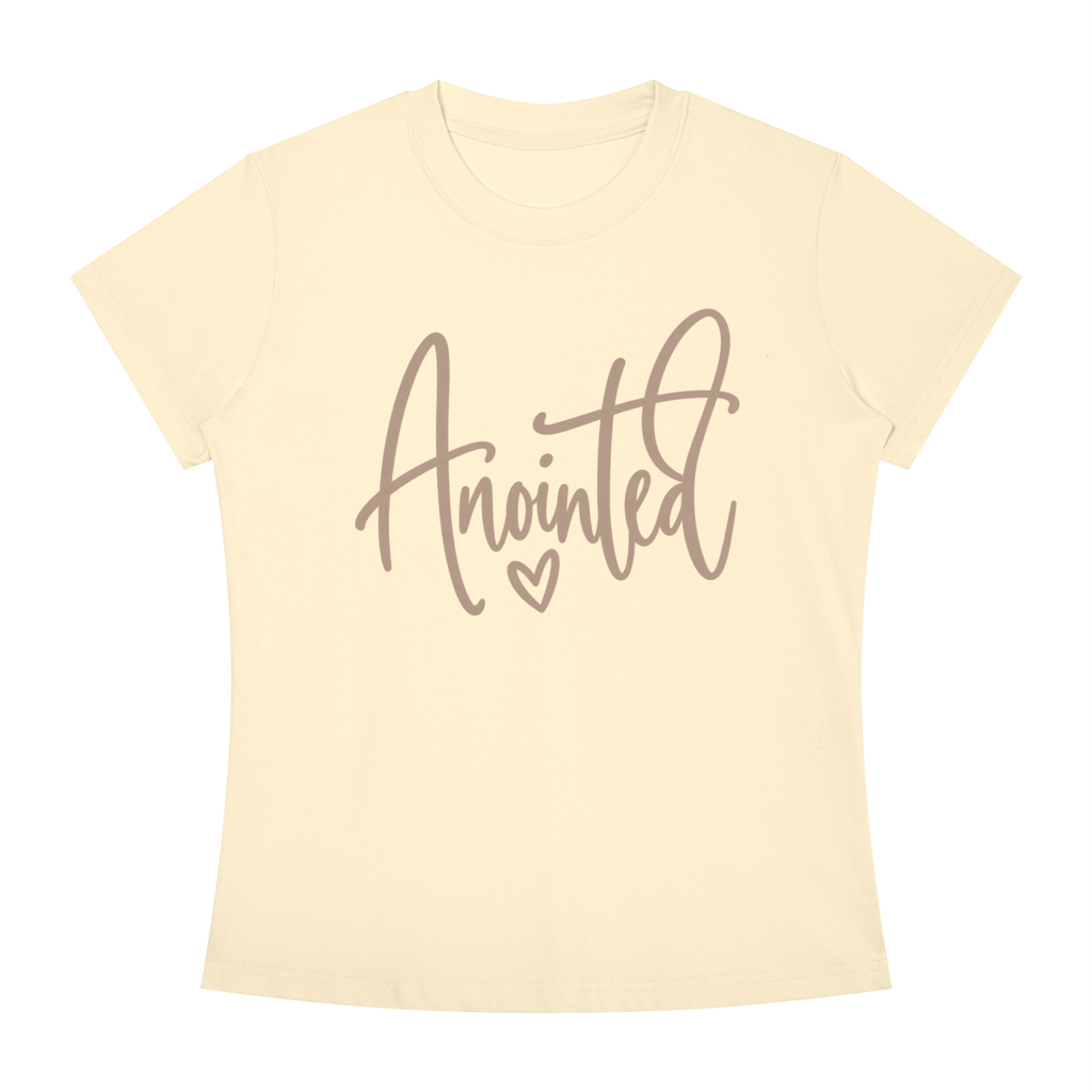 Anointed Women's Slim Fit Crewneck T-Shirt