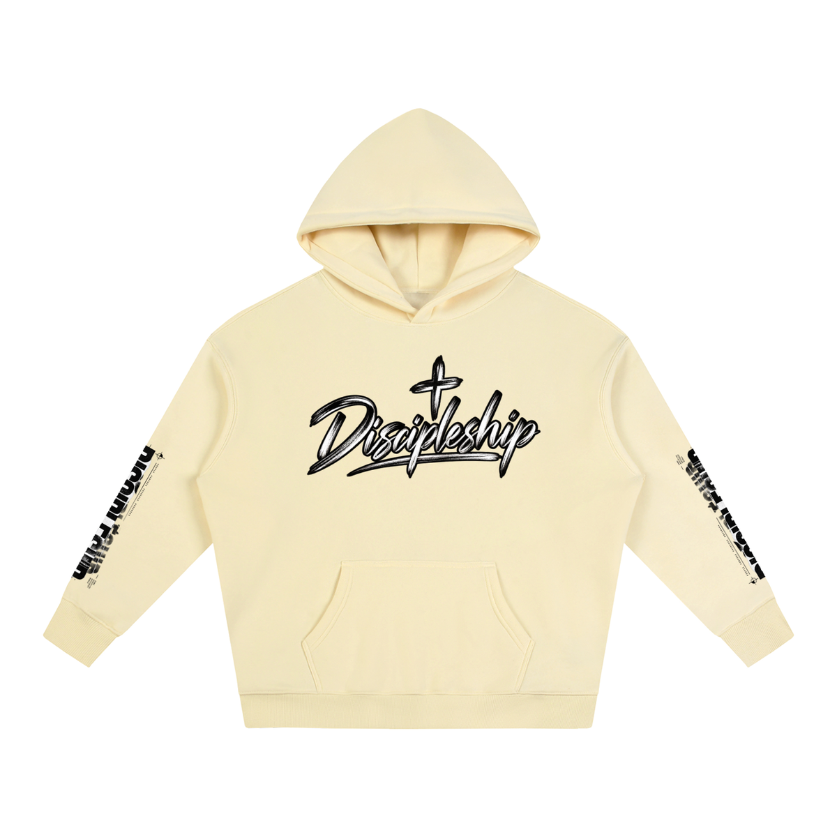 Discipleship Signature Oversize Fleeced Hoodie
