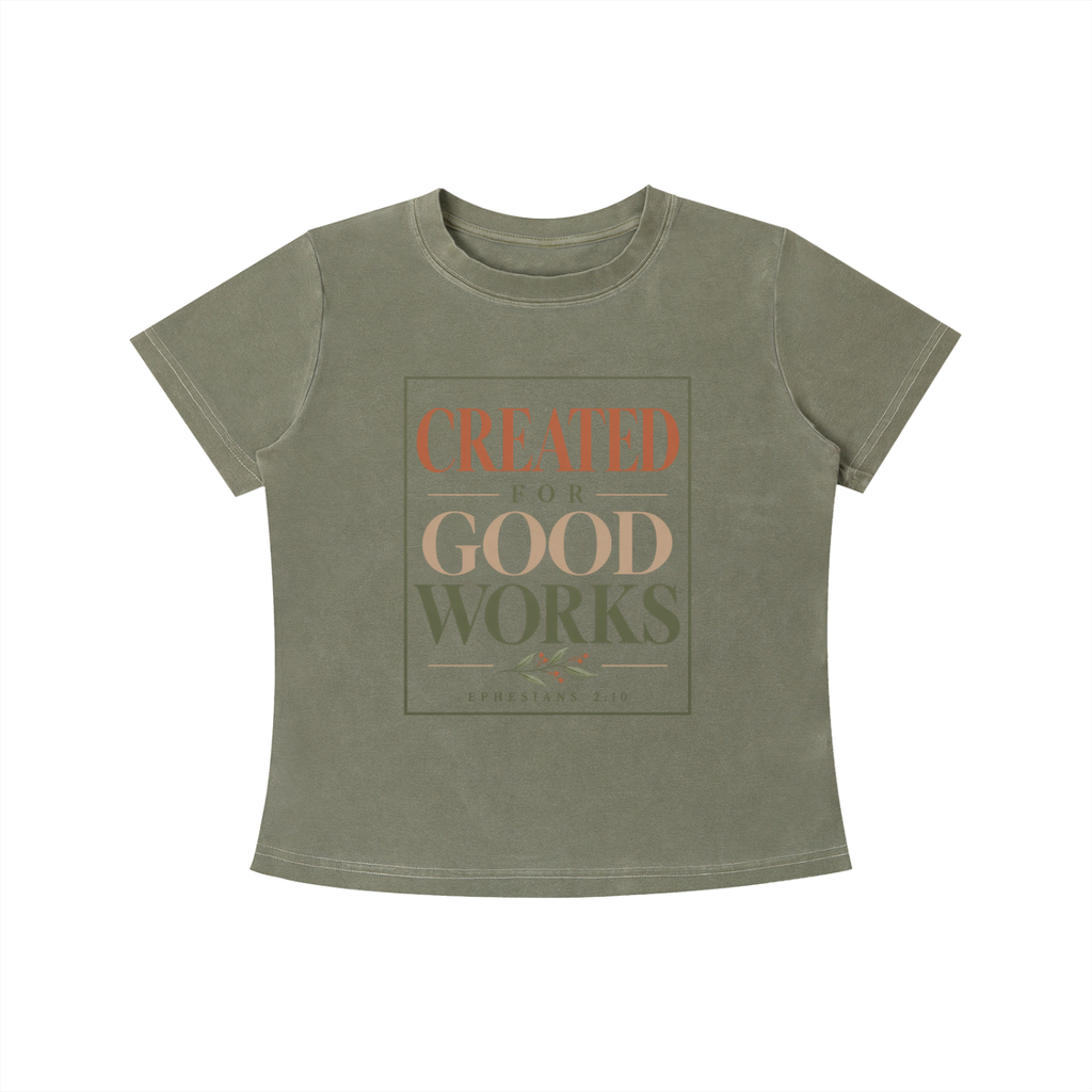 Created for Good Works Vintage Wash Slim Fit T-shirt