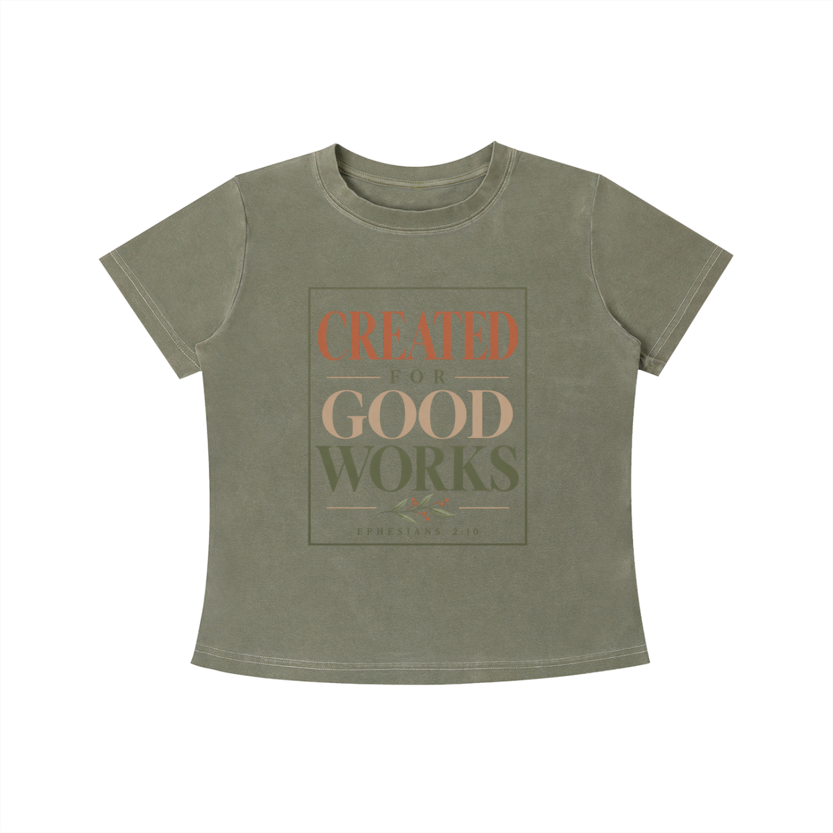 Created for Good Works Vintage Wash Slim Fit T-shirt