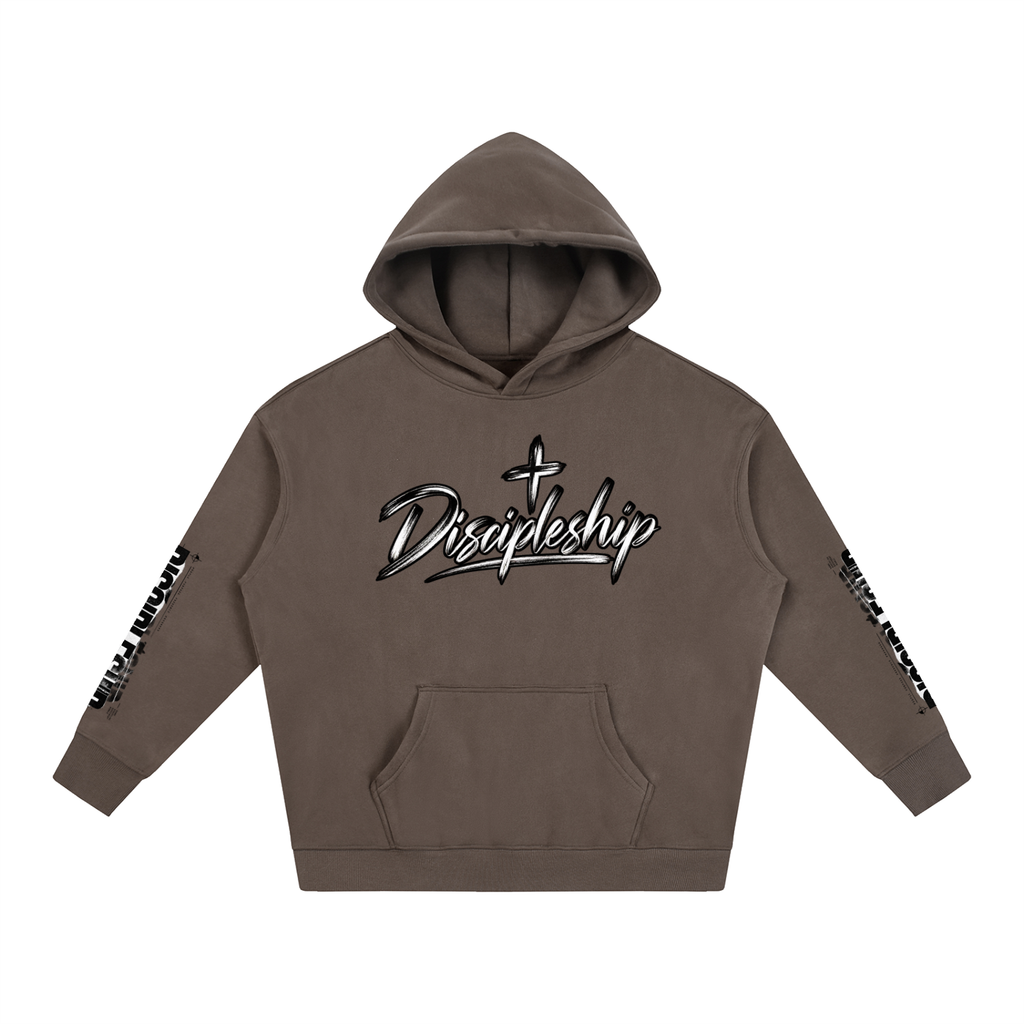 Discipleship Signature Oversize Fleeced Hoodie