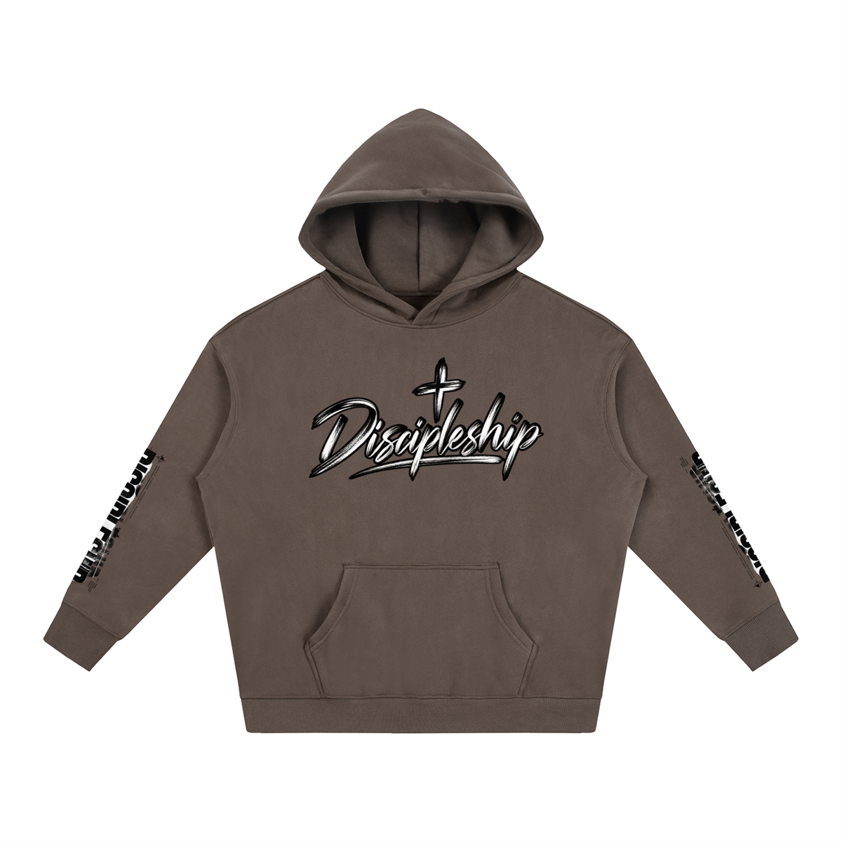Discipleship Signature Oversize Fleeced Hoodie