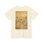 Christian Journey Tee — "Jesus is the Way" Map Back Print, Cross Chest Graphic