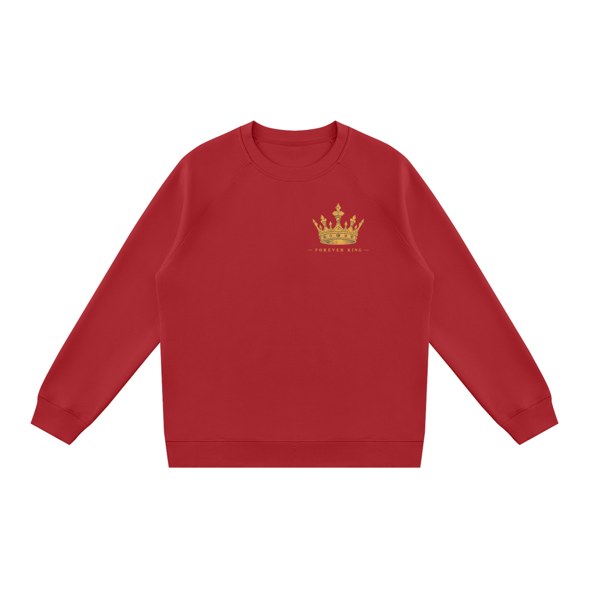 Jesus Is King Men's Regular Fit Crewneck Sweatshirt