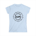 God is I am Women's T-Shirt - Classic White Softstyle Tee