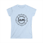 God is I am Women's T-Shirt - Classic White Softstyle Tee