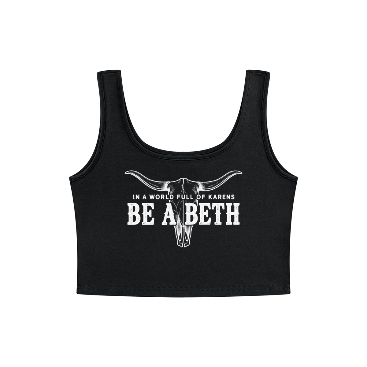 Be a Beth Women's Cropped Tank Top