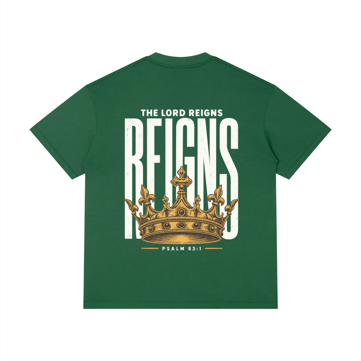 He Reigns Regular Fit Crewneck T-Shirt