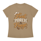 Front Porch Fringe Women's Slim Fit Crewneck T-Shirt