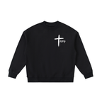 Mercy Rewrote Me Essential Fleece Kids' Crewneck Sweatshirt