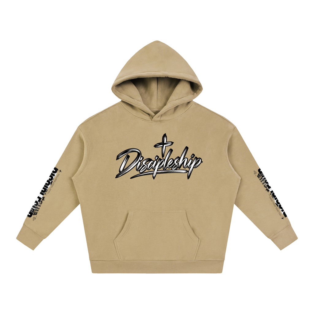 Discipleship Signature Oversize Fleeced Hoodie