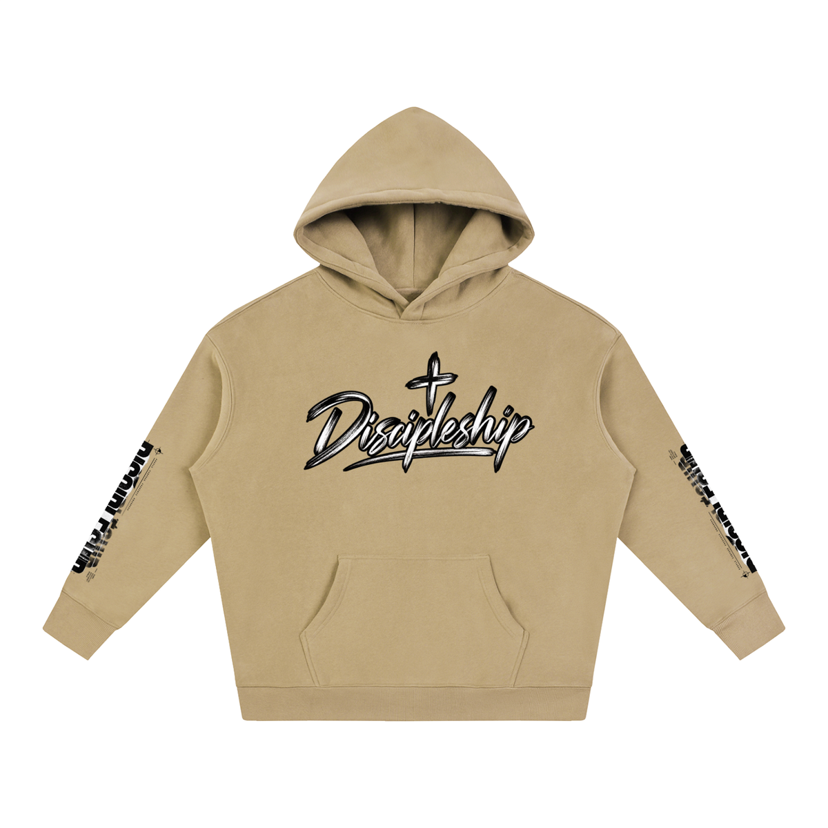 Discipleship Signature Oversize Fleeced Hoodie